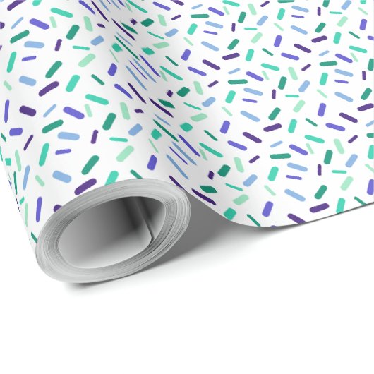Rainbow Sprinkles Gay Mannen Pride Flag Cadeaupapier (Rol Hoek)