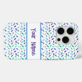 Rainbow Sprinkles Gay Mannen Pride Flag Case-Mate iPhone Case (Achterkant (horizontaal))