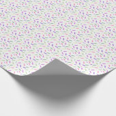 Rainbow Sprinkles Genderfae Pride Flag Cadeaupapier (Hoek)