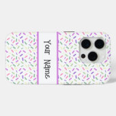 Rainbow Sprinkles Genderfae Pride Flag Case-Mate iPhone Case (Achterkant (horizontaal))
