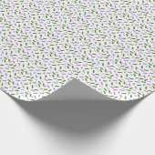 Rainbow Sprinkles Genderqueer Pride Flag Cadeaupapier (Hoek)