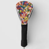 Rainbow Sprinkles Golfheadcover (Voorkant)