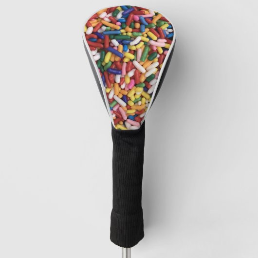 Rainbow Sprinkles Golfheadcover (Voorkant)