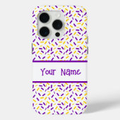 Rainbow Sprinkles Intersex Pride Flag Case-Mate iPhone Case (Achterkant)