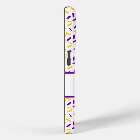 Rainbow Sprinkles Intersex Pride Flag Case-Mate iPhone Case (Achterkant / Rechts)