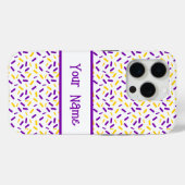 Rainbow Sprinkles Intersex Pride Flag Case-Mate iPhone Case (Achterkant (horizontaal))