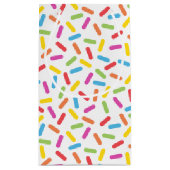 Rainbow Sprinkles Klein Cadeauzakje (Achterkant)