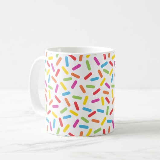 Rainbow Sprinkles Koffiemok (Voorkant links)