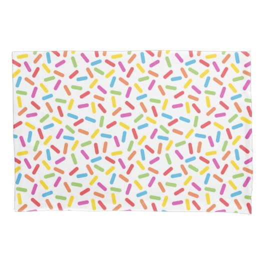 Rainbow Sprinkles Kussensloop (Voorkant)