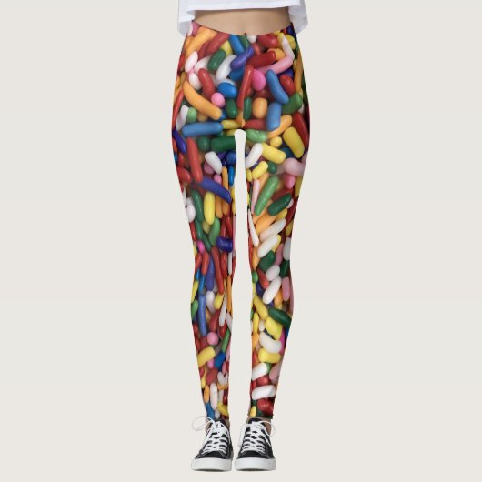 Rainbow Sprinkles Leggings (Voorkant)