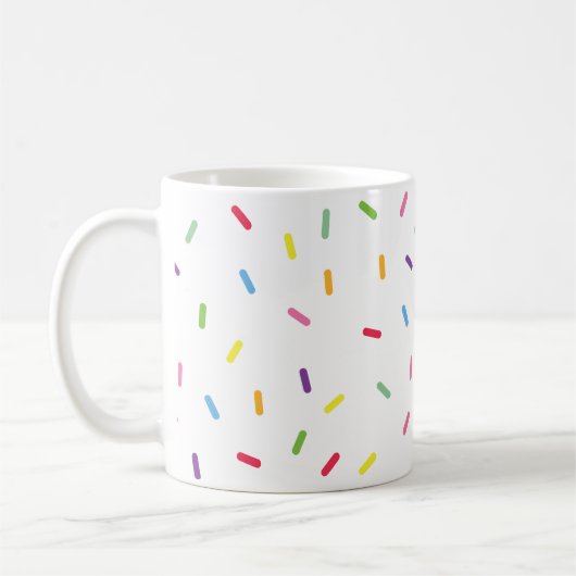 Rainbow Sprinkles Mok (Links)