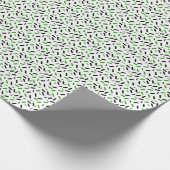 Rainbow Sprinkles Neutrois Pride Flag Cadeaupapier (Hoek)