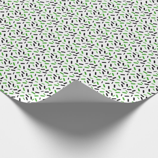 Rainbow Sprinkles Neutrois Pride Flag Cadeaupapier (Hoek)