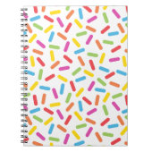 Rainbow Sprinkles Notitieboek (Voorkant)