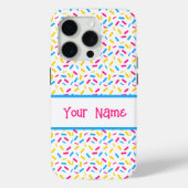 Rainbow Sprinkles Pansexual Pride Flag Case-Mate iPhone Case (Achterkant)