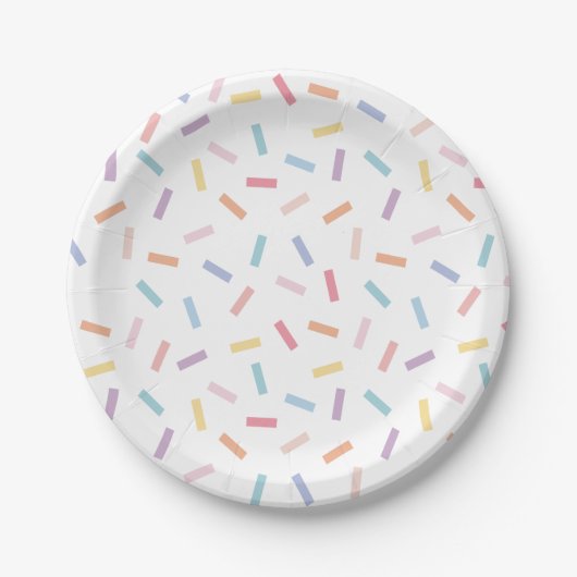 Rainbow Sprinkles Paper Bord (Voorkant)