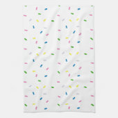 Rainbow Sprinkles Patroon Keuken Handdoek (Verticaal)