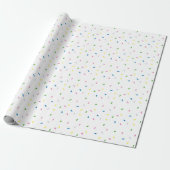 Rainbow Sprinkles Pattern Cadeaupapier (Uitgerold)