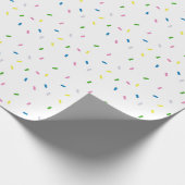 Rainbow Sprinkles Pattern Cadeaupapier (Hoek)