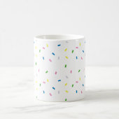 Rainbow Sprinkles Pattern Coffee Mok (Center)