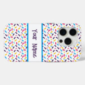 Rainbow Sprinkles Polyamory Pride Flag Case-Mate iPhone Case (Achterkant (horizontaal))