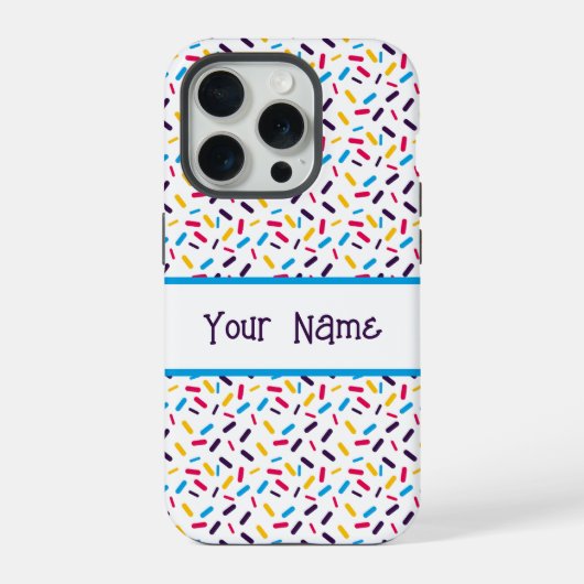 Rainbow Sprinkles Polyamory Pride Flag iPhone Hoesje (Achterkant)