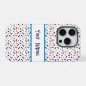 Rainbow Sprinkles Polyamory Pride Flag iPhone Hoesje (Achterkant horizontaal)