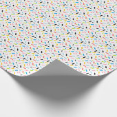 Rainbow Sprinkles Queer Pride Flag Cadeaupapier (Hoek)