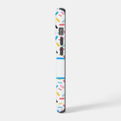 Rainbow Sprinkles Queer Pride Flag iPhone Hoesje (Linkerkant)