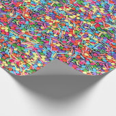 Rainbow Sprinkles Rainbow Jimmies Cadeaupapier (Hoek)