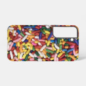 Rainbow Sprinkles Samsung Galaxy Hoesje (Achterkant horizontaal)
