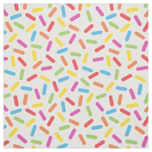 Rainbow Sprinkles Stof (Swatch)