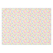 Rainbow Sprinkles Tafelkleed (Voorkant (Horizontaal))