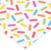 Rainbow Sprinkles Tafelkleed (Gekanteld)
