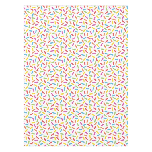 Rainbow Sprinkles Tafelkleed (Voorkant)