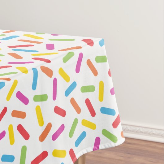 Rainbow Sprinkles Tafelkleed (Voorbeeld)