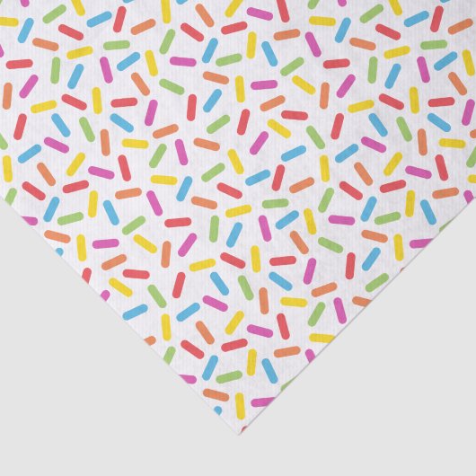 Rainbow Sprinkles Tissuepapier (Detail)