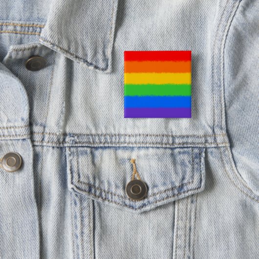 Rainbow Square Button (In situ)