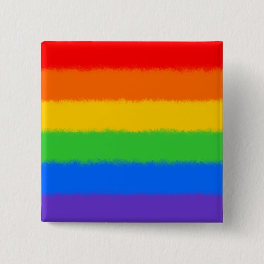 Rainbow Square Button (Voorkant)