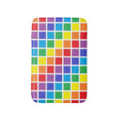 Rainbow Squares Bath Mat (Voorkant Verticaal)