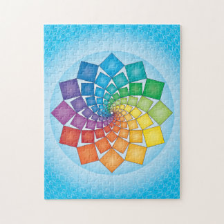 RAINBOW SQUARES LEGPUZZEL