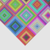 Rainbow Squares tissue papier (Detail)