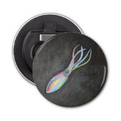 Rainbow Squid Bottle Open Button Flesopener (Voorkant)