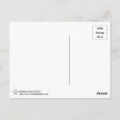 Rainbow Squid Briefkaart (Achterkant)