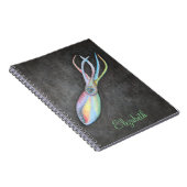Rainbow Squid-laptop Notitieboek (Rechterzijde)