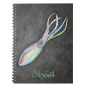 Rainbow Squid-laptop Notitieboek (Voorkant)