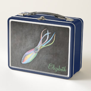 Rainbow Squid Lunch Box