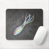 Rainbow Squid Mousepad Muismat (Met muis)