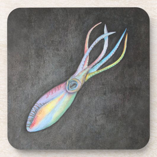 Rainbow Squid Onderzetters (Voorkant)