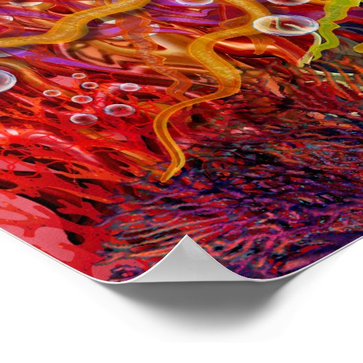 Rainbow Squid Poster (Hoek)